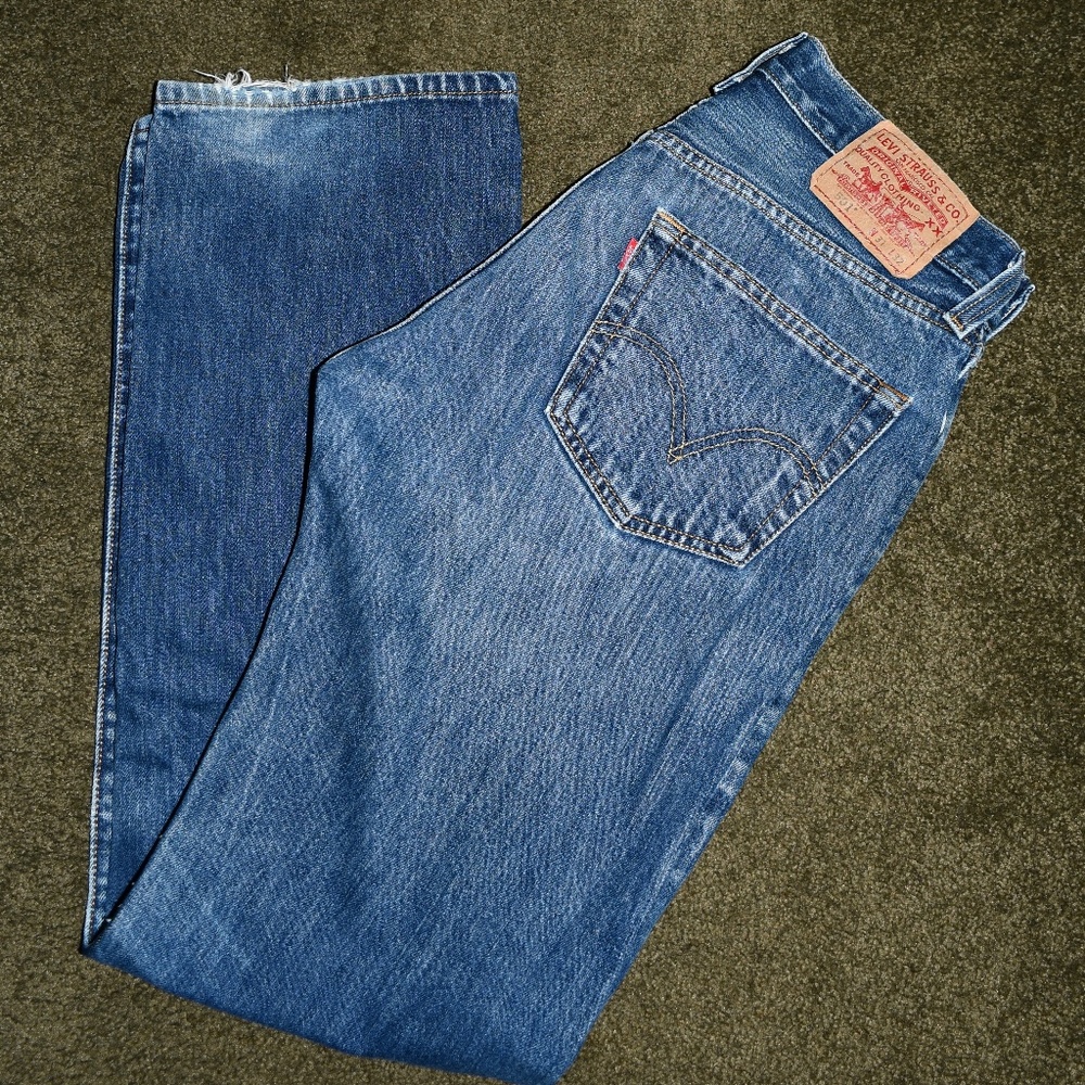 Mens Levis 501 jeans 31X32